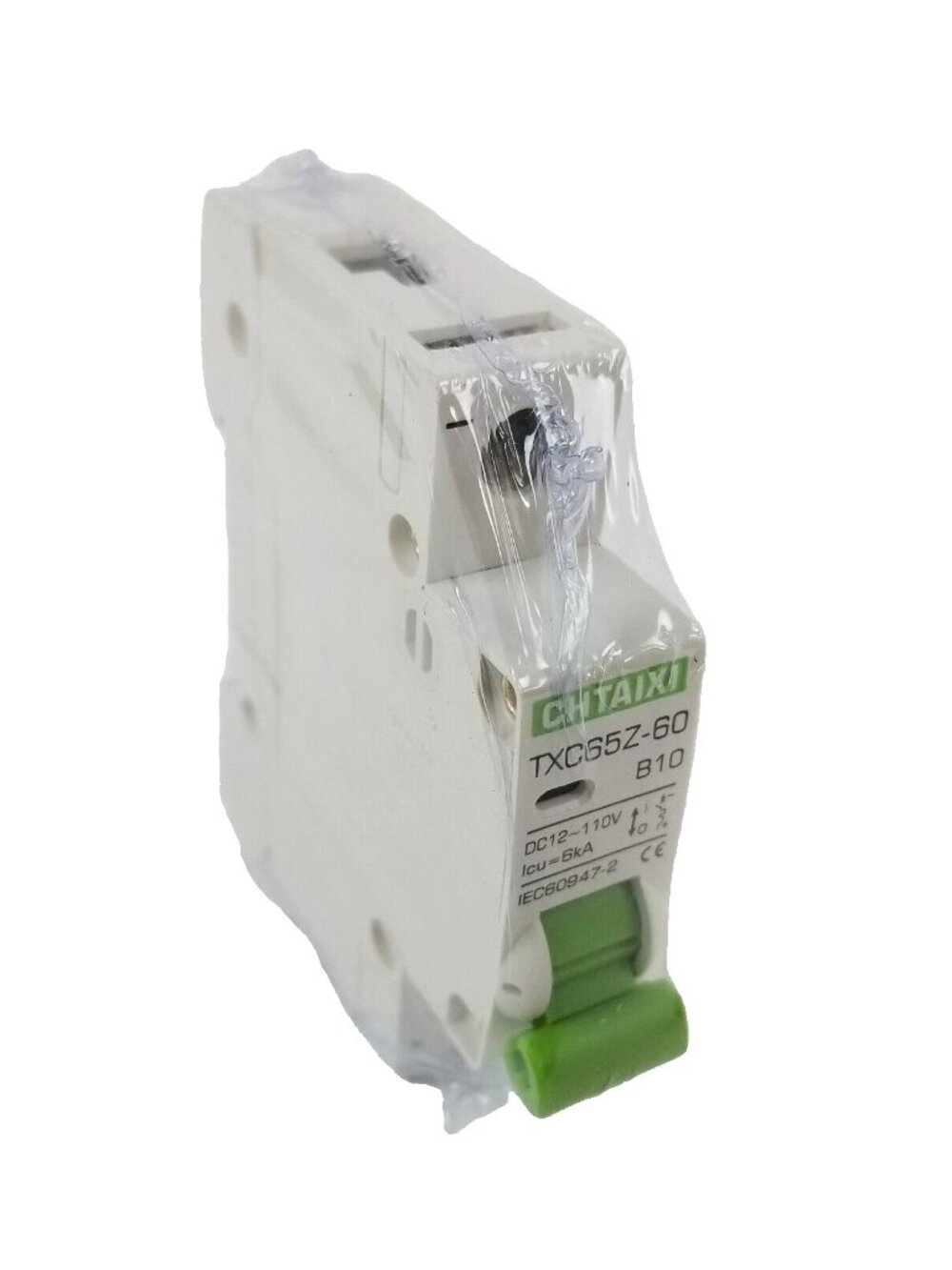 CHTAIXI TXC65Z-60 Mini Circuit Breaker 6A 1-Pole 12V-110V DC NEW